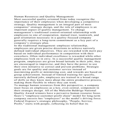 Human Resources and Quality ManagementMost successful quality-or.docx
