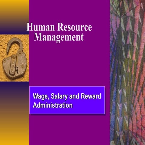 Human resources management