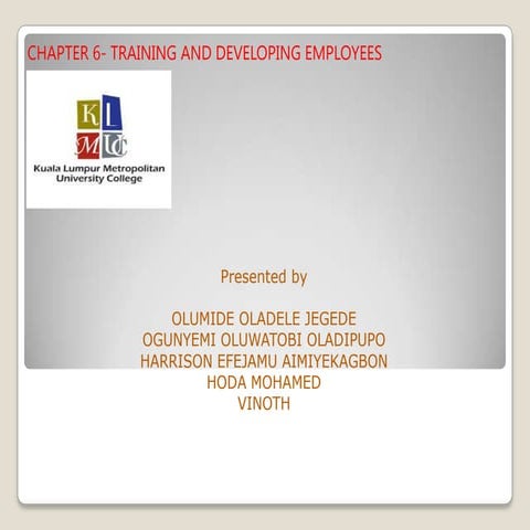 Human resources presentation group