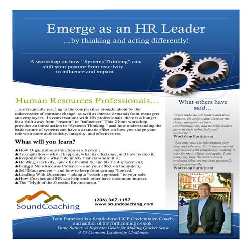 Human resources workshop