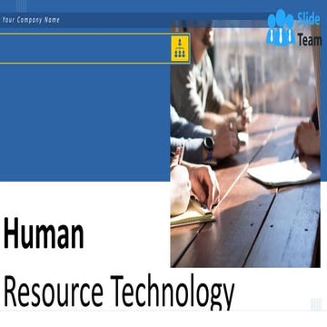 Human Resource Technology Powerpoint Presentation Slides