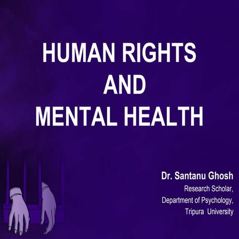 Human right in mentally ill prson