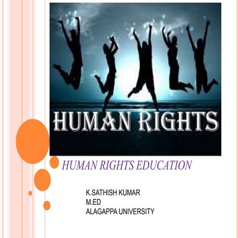 Human rights education