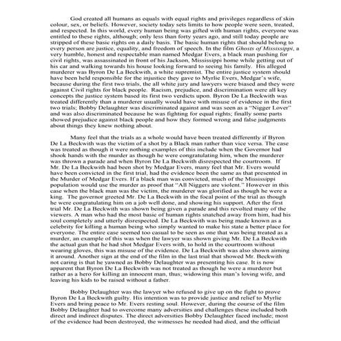 Human Rights Essay1.Revised