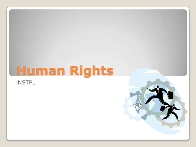 Human Rights Nstp1 Ppsx Human Rights Nstp1 Ppsx