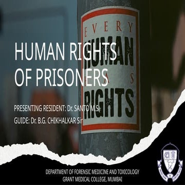 HUMAN RIGHTS OF PRISONERS IN INDIA .pptx