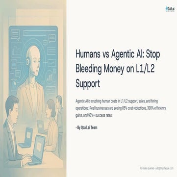 Humans vs AI Call Agents - Qcall.ai's Special Report