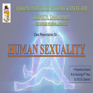 HUMAN SEXUALITY