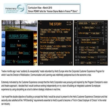 Human Sigma Made In France, The Communication Zone™&  Holacracy™