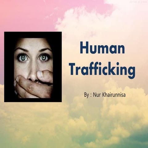 Human trafficking 