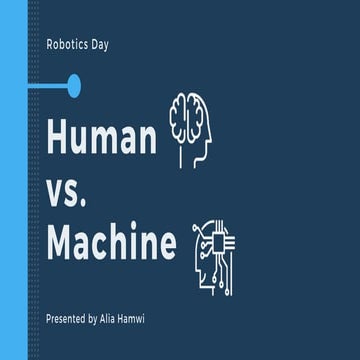Human vs machine