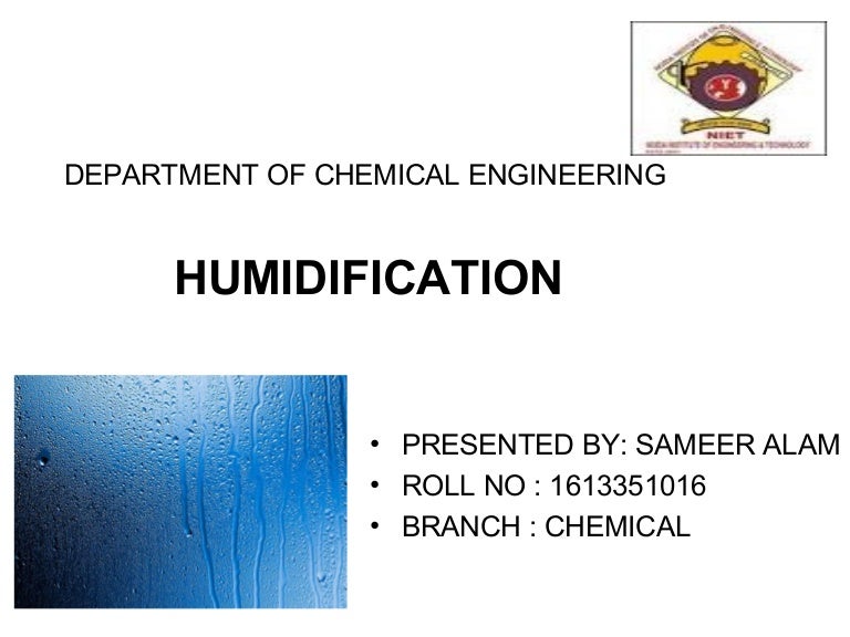Humidification