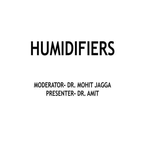 Humidifiers.pptx