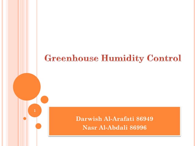 Humidity controller