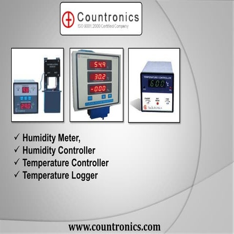The importance of data logger in the industrial Sector - Countronics | PPTX