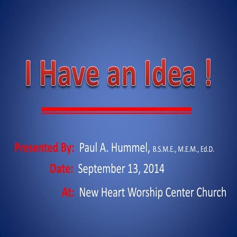 Help for Inventors & Entrepreneurs