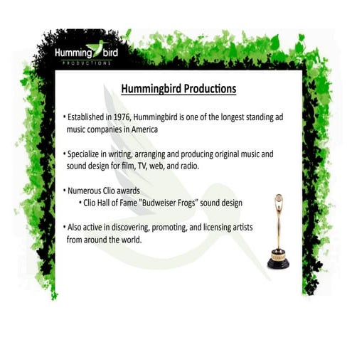Hummingbird Productions