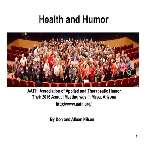 Health and Humor