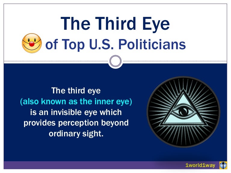 Humorous presentation The Third Eye of Top U.S. Politicians humor…