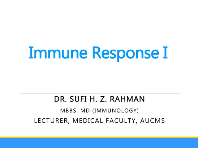 Humoral immune response