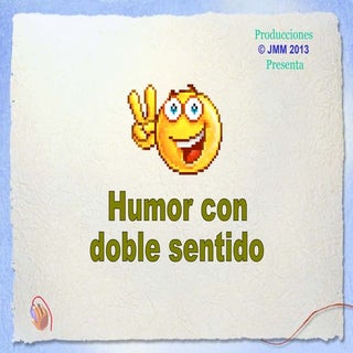 Humor con doble sentido