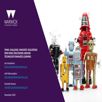 Think, Challenge, Innovate: Jess Humphreys, Jath Pathmanathan, Charlotte Stevens