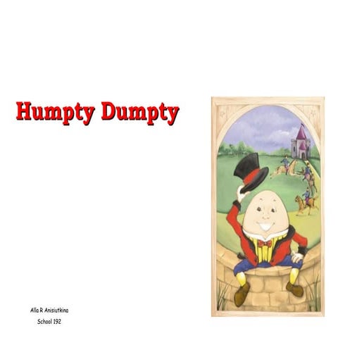 Humpty dumpty