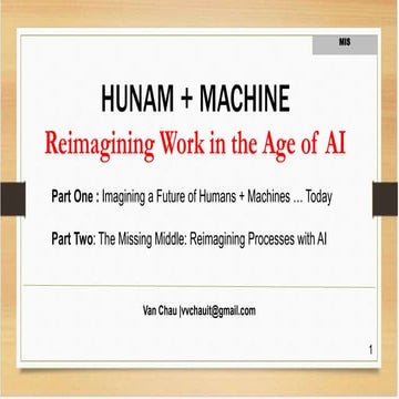 Hunam and machine reimagining work in the age of ai (pptx)