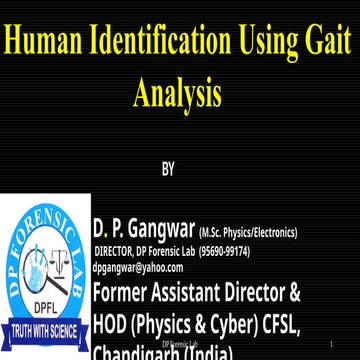 Hunan Identification using Gait Analysis.pptx