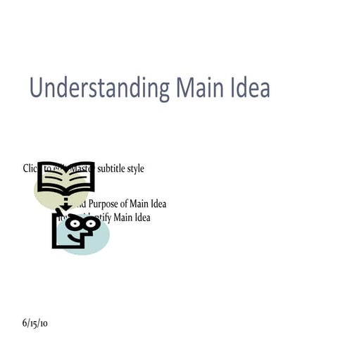 H:\understanding main idea1