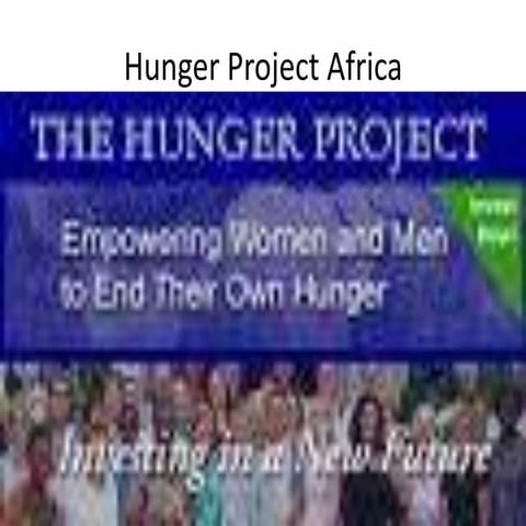 The hunger project 3 | PPT