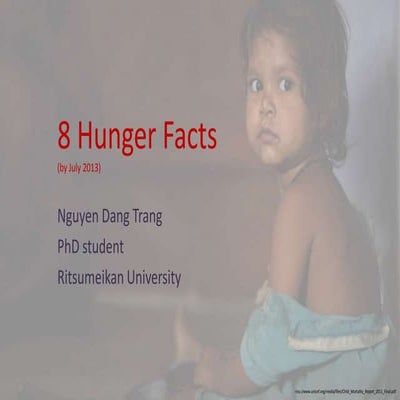 8 hunger facts | PPTX