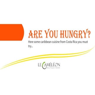 Caribbean Cuisine in Costa Rica Eve...