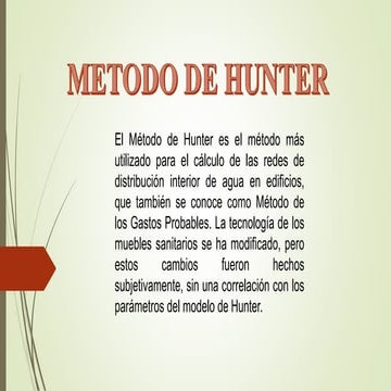 Metodo Hunter