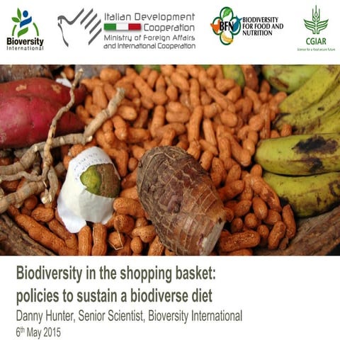 Biodiversity in the shopping basket: policies to sustain a biodiverse diet