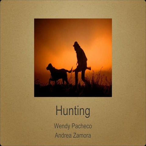 Hunting | PPTX