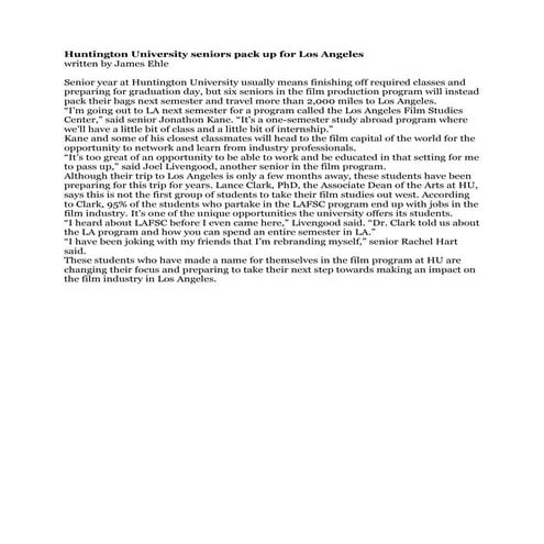 'Moving Forward' Short Film Script | PDF