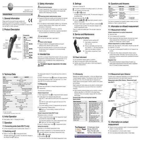 Huong dan su dung nhiet ke hong ngoai testo 830 T1, T2