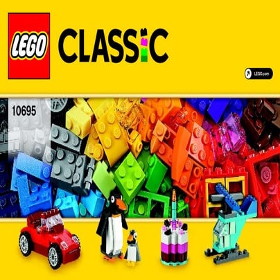 Đồ chơi xếp hình Lego Classic 10695 - Thùng gạch lắp ráp sáng tạo