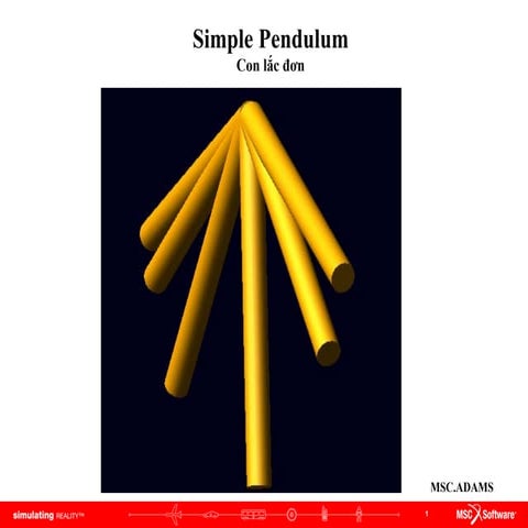 Comprehensive Guide to Modeling and Simulating a Simple Pendulum Using ...