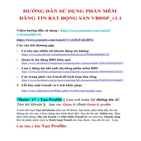 Huong dan su dung phan mem dang tin bds cua allproject