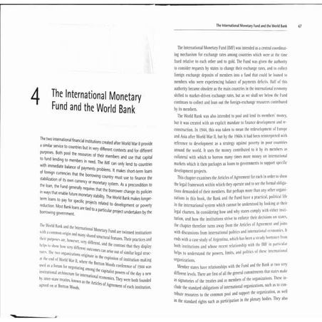 The International Monetary Fund and the World Bank - Hurd, Ian 2011 