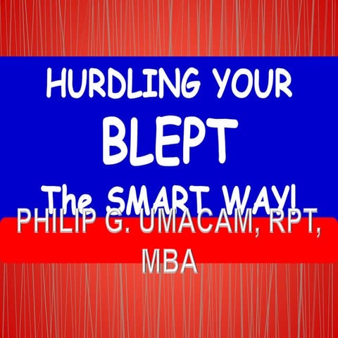 Hurdling your blept