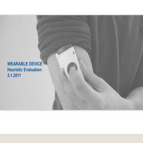 Heuristic evaluation unbranded