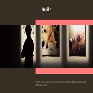 Hurika Presentation : Dark Color Version