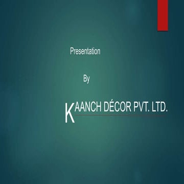 Lamp glassware product by kaanch decor | PPTX