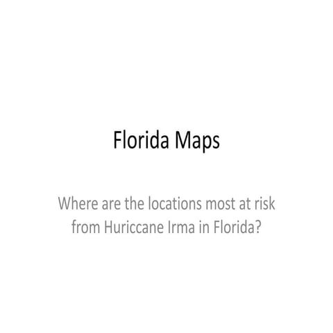 Hurricane irma risk analysis