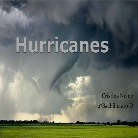 Hurricanes ppt | PPTX
