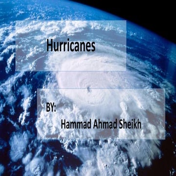 Hurricanes ppt