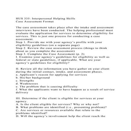 HUS 335 Interpersonal Helping SkillsCase Assessment FormatT.docx